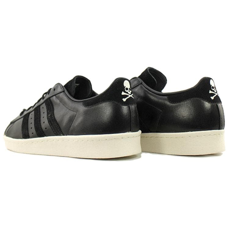 Кроссовки Adidas Originals x MASTERMIND Superstar 80s Скейтборд Обувь Мужская Черная - изображение 3