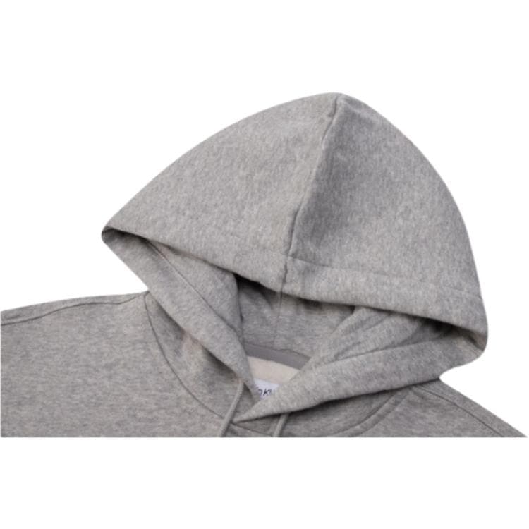 Худи Calvin Klein FW23 Embroidered Hoodie Gray - изображение 5