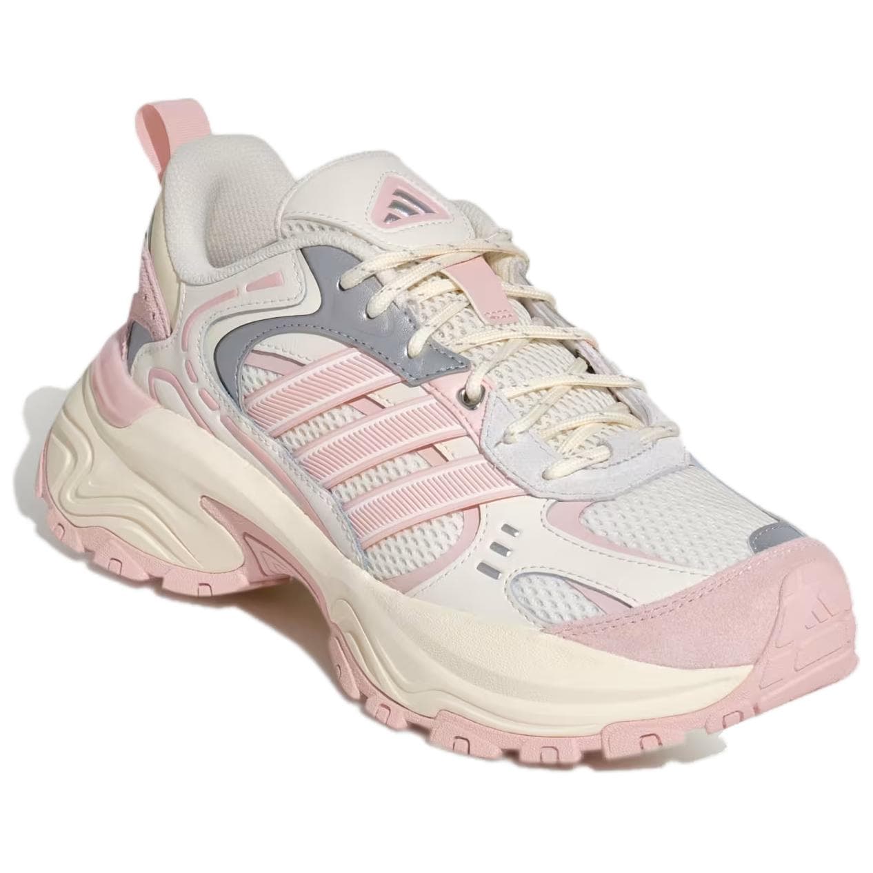 Кроссовки для бега Adidas SHADOW FEVER Текстиль Кожа Беговые кроссовки Женские Розово-белый - изображение 3