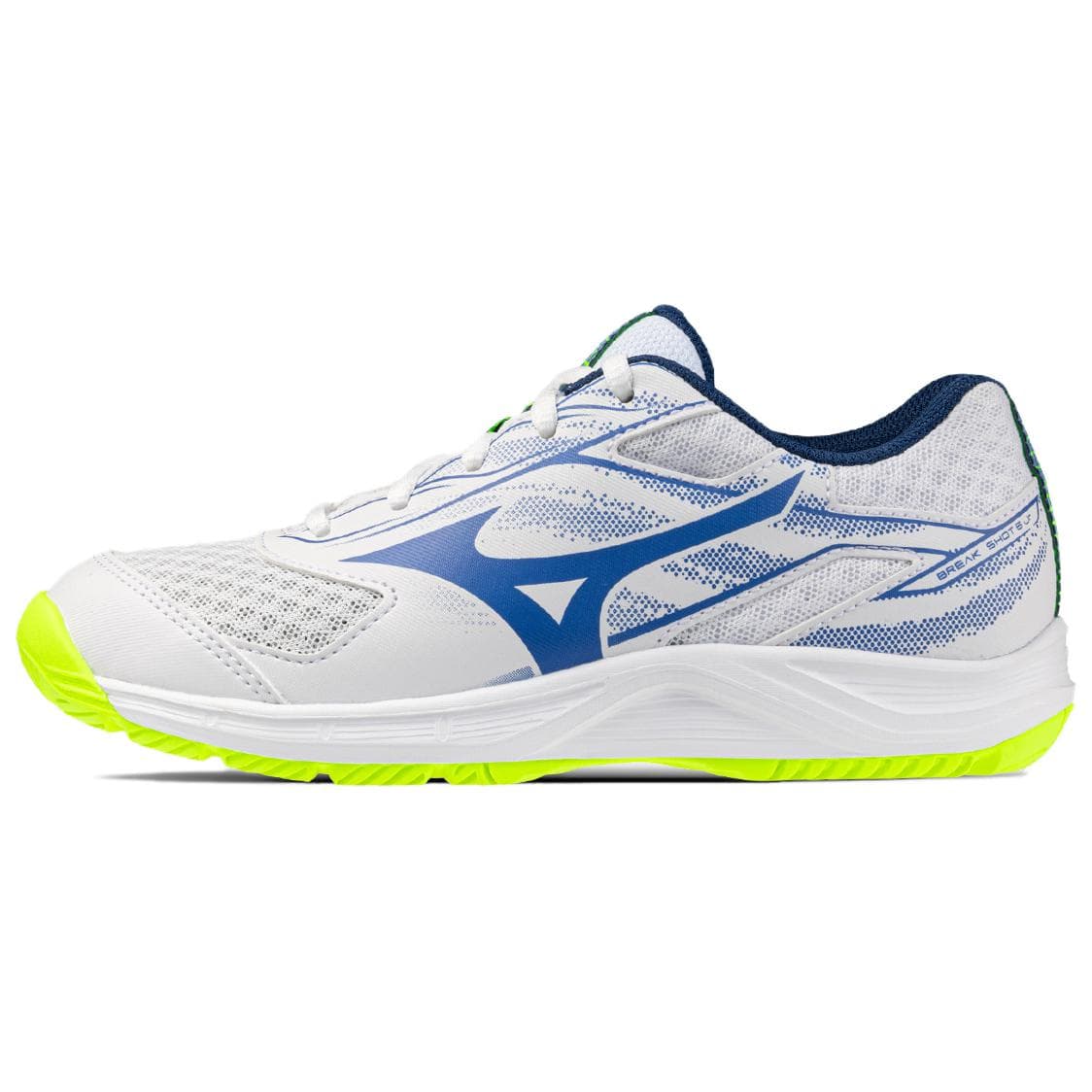 Кроссовки для тенниса Mizuno BREAK SHOT 5 Jr.AC Низкие теннисные кроссовки унисекс белые синие - изображение 1