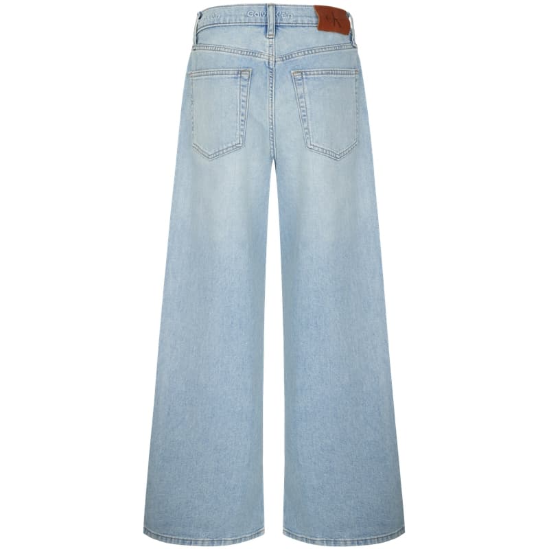 Джинсы Calvin Klein Wide Leg Version VB7 Джинсовый Светло-Синий Женские Джинсы - изображение 2