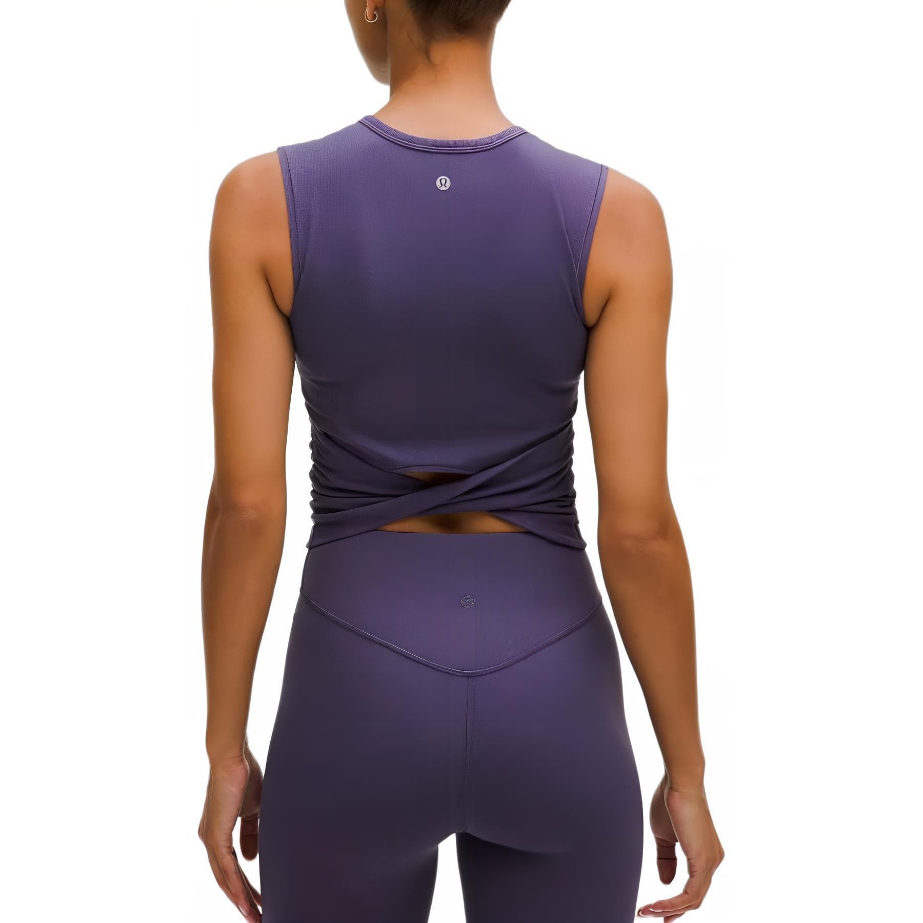 Lululemon Майки для йоги Женские Черные - изображение 16