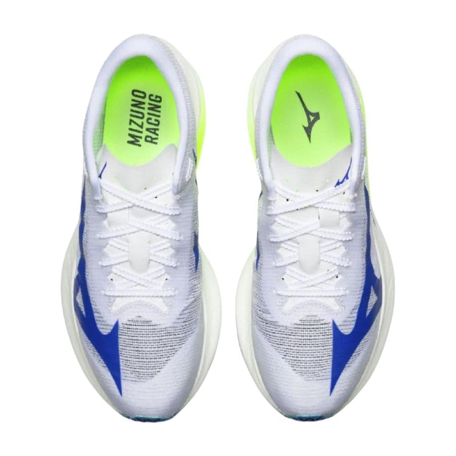 Кроссовки для бега Кроссовки для бега Mizuno Hyperwarp Унисекс Белый Синий Желтый - изображение 3