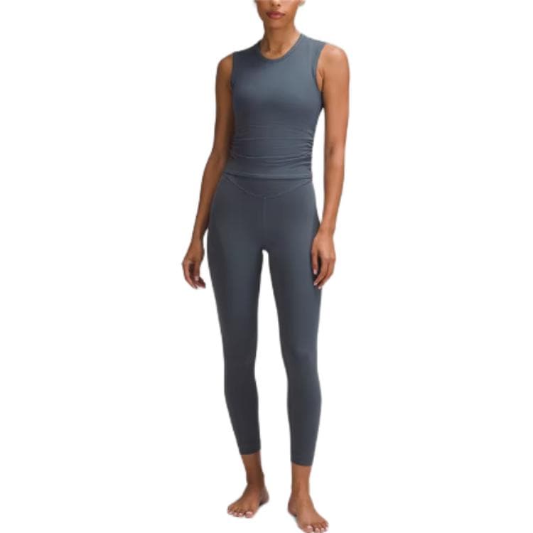 Lululemon Майки для йоги Женские Черные - изображение 12