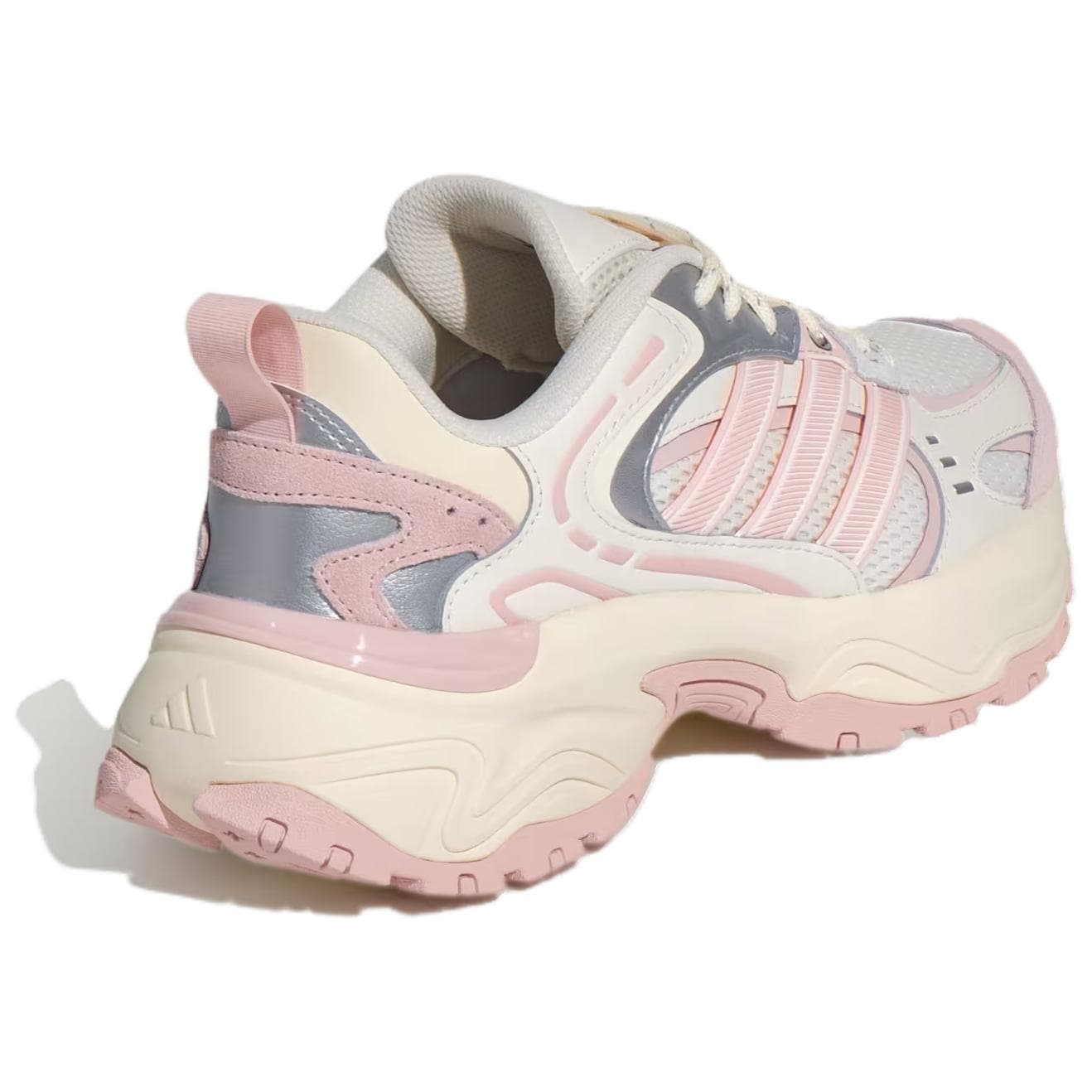 Кроссовки для бега Adidas SHADOW FEVER Текстиль Кожа Беговые кроссовки Женские Розово-белый - изображение 4