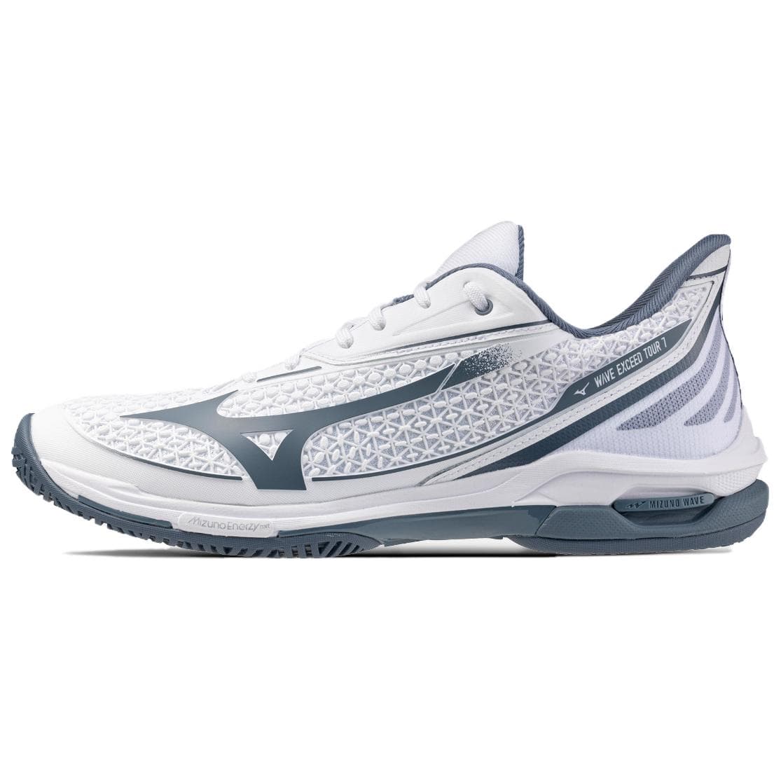 Кроссовки для тенниса Mizuno Wave Exceed Tour 7 Low Топ Теннисные Кроссовки Унисекс Белый Синий - изображение 1