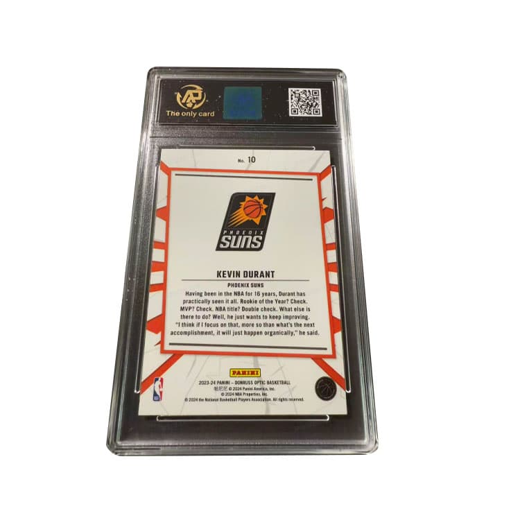 PANINI Donruss Optic SUNS Кевин Цвет KD Глянцевый Победа Жест Изображение Выбор Высокий Счёт Редкая Карта - изображение 2