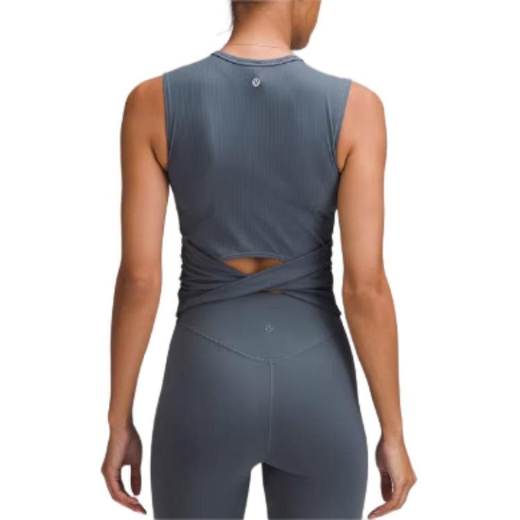 Lululemon Майки для йоги Женские Черные - изображение 13