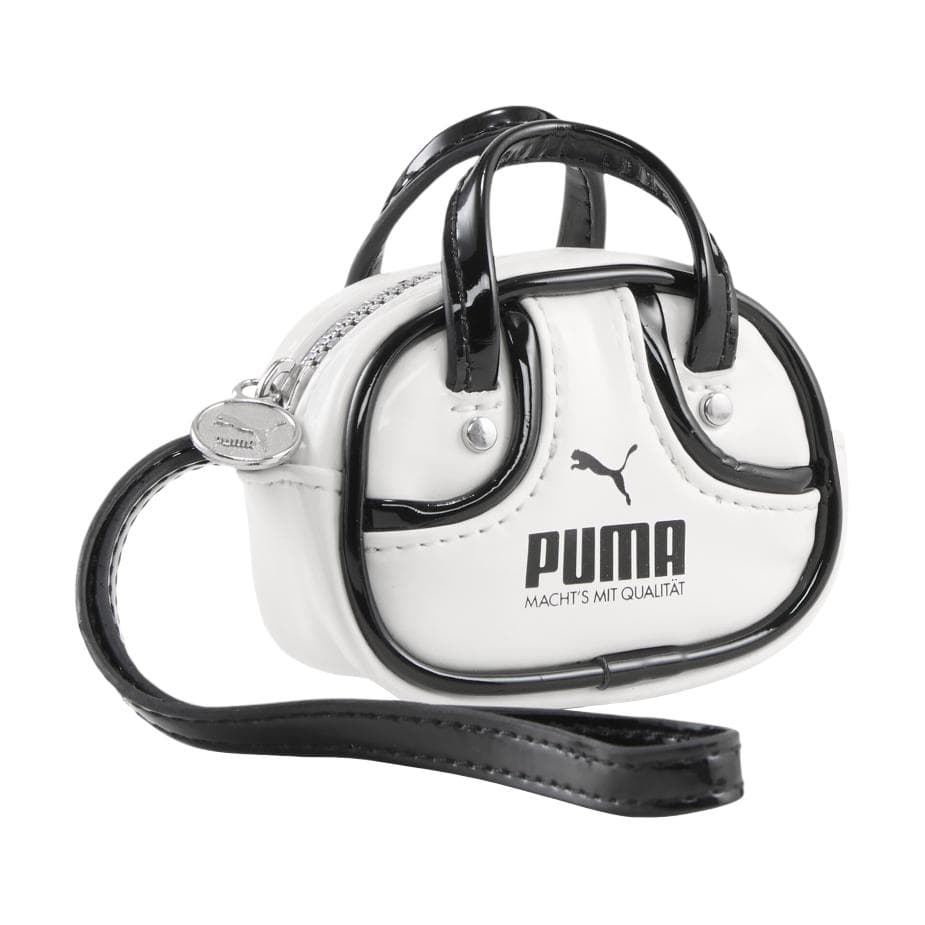 Портмоне PUMA Искусственная кожа Кошелек для монет Мини-версия Унисекс Белый и Черный - изображение 1