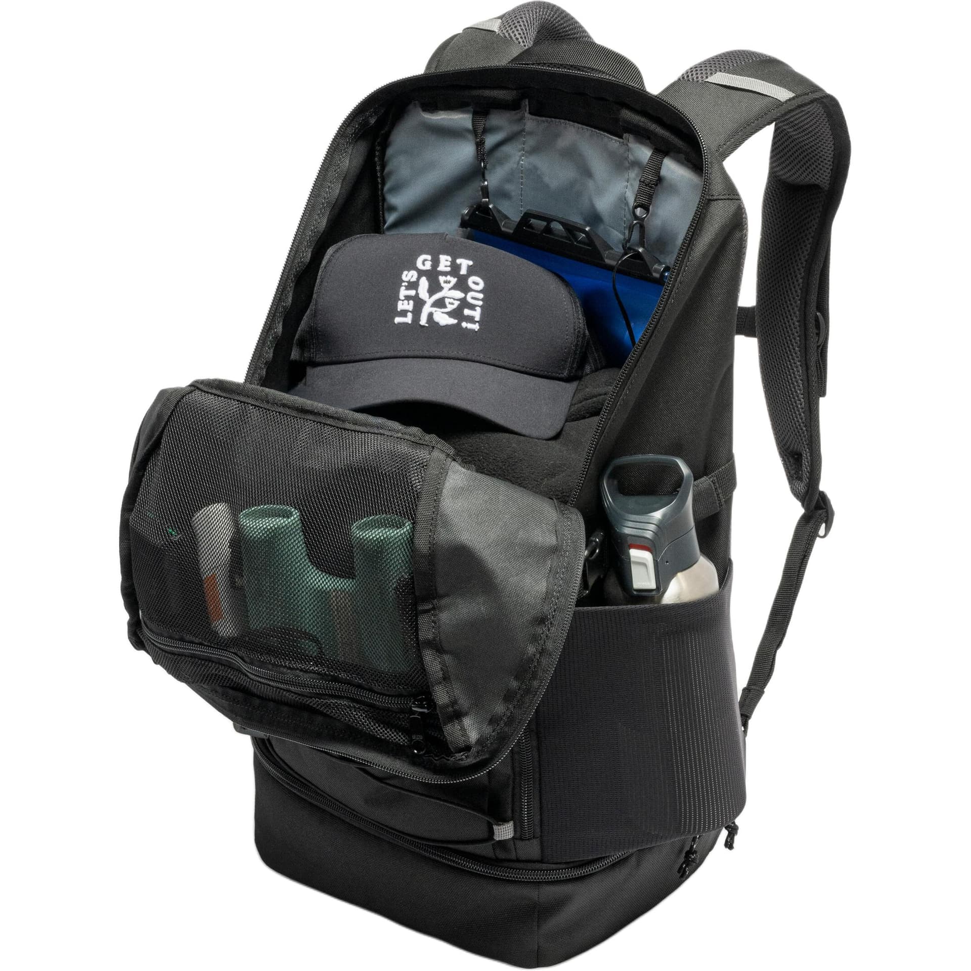DECATHLON Arpenaz 30L Туристические сумки Полиэстер Дымчатый Черный Унисекс - изображение 2