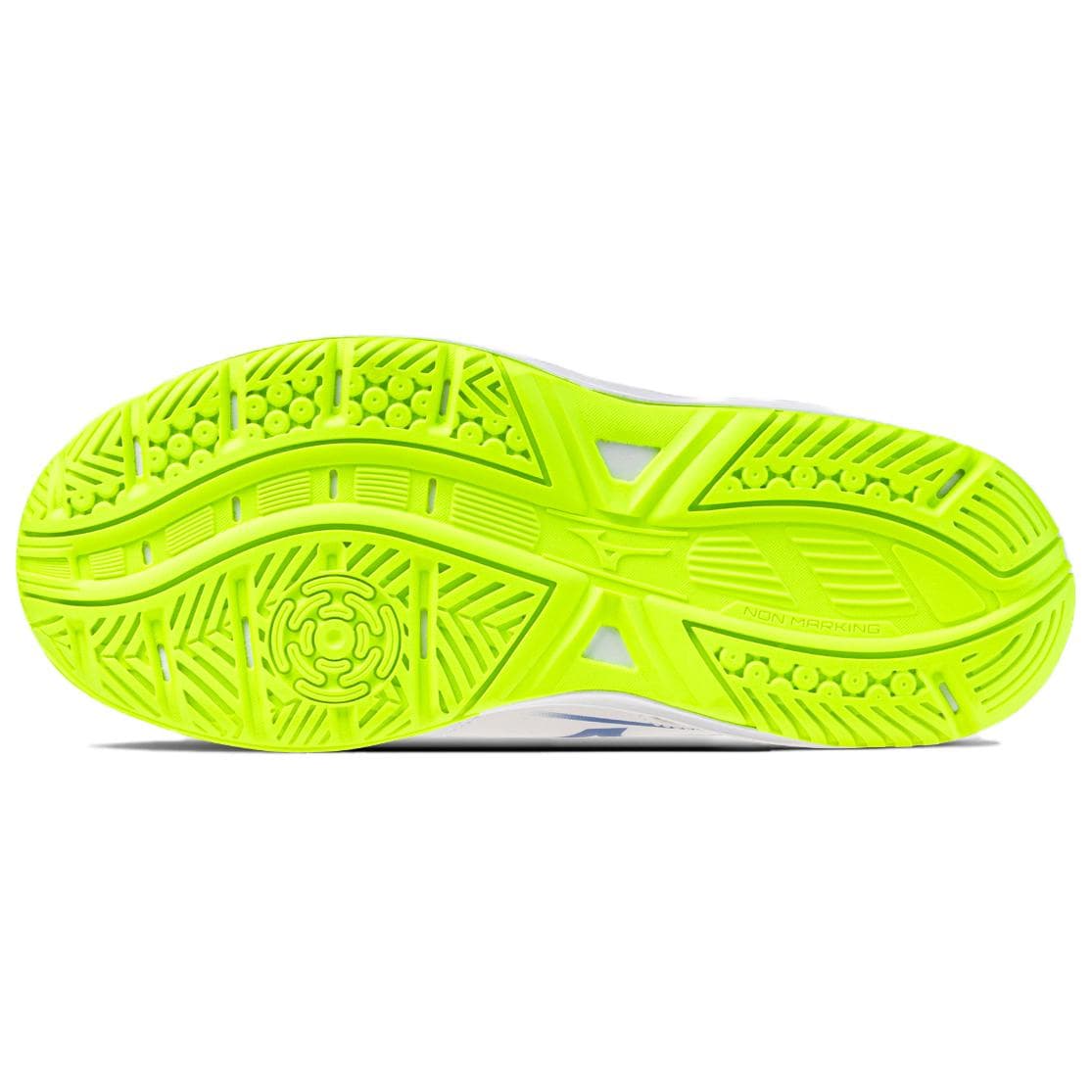 Кроссовки для тенниса Mizuno BREAK SHOT 5 Jr.AC Низкие теннисные кроссовки унисекс белые синие - изображение 2