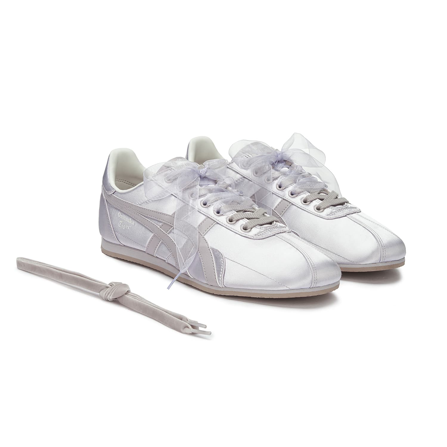 Кроссовки Onitsuka Tiger Runspark Low Casual Обувь Унисекс Светло-фиолетовая - изображение 3