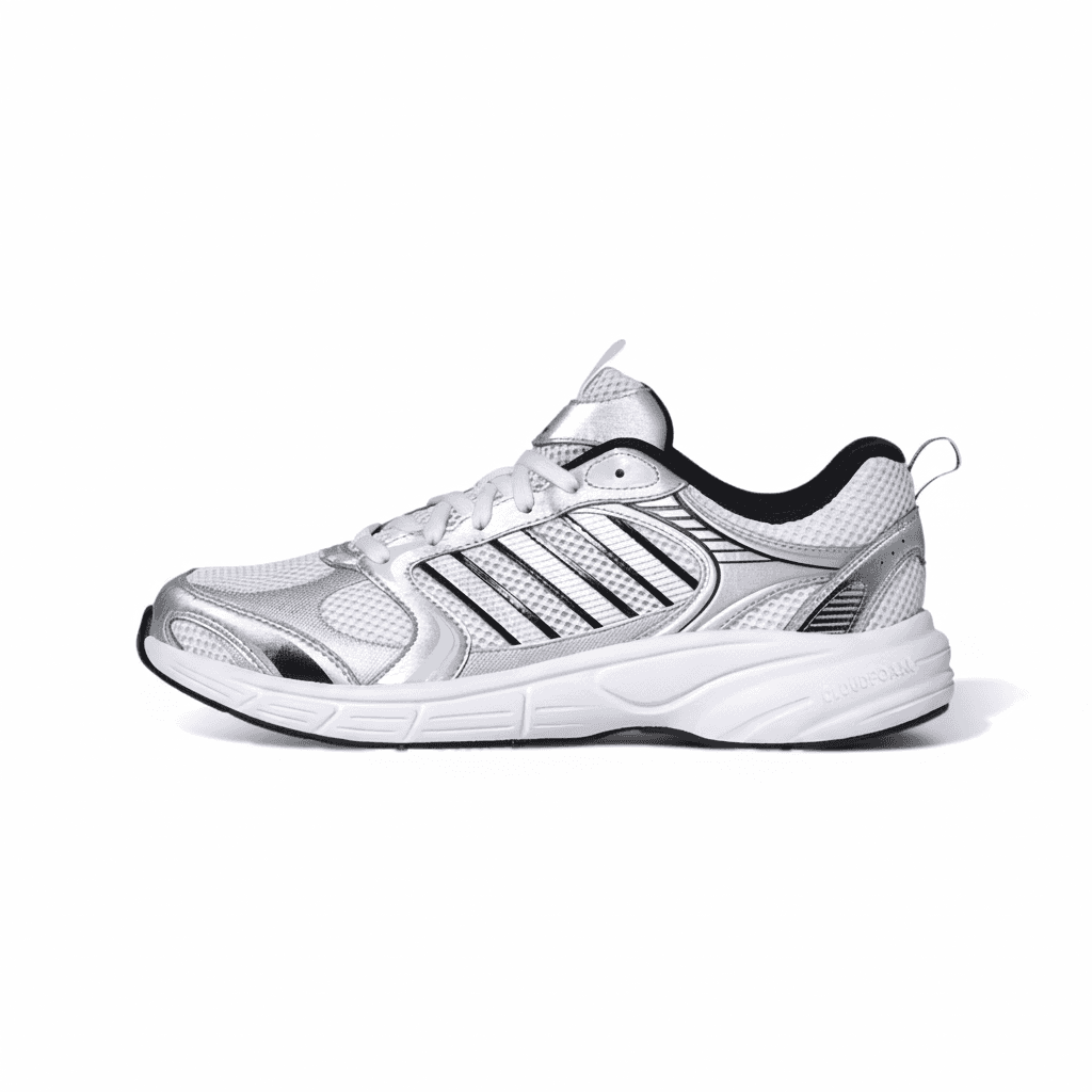 Кроссовки для бега Adidas ECLYPTIX 2000 Low Беговые кроссовки Унисекс Белый Серебряный - изображение 1