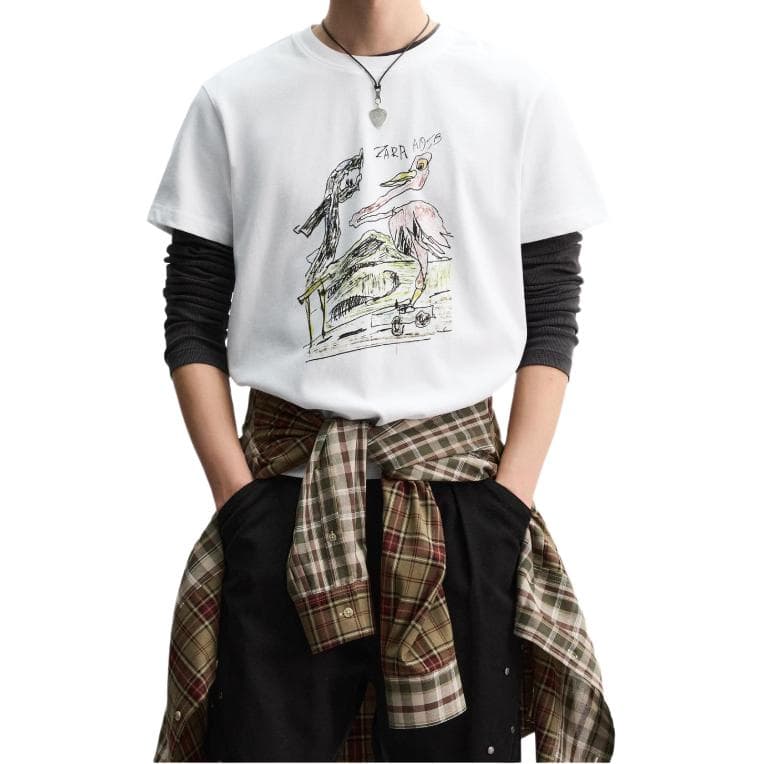 Футболка ZARA x ANDERSSON BELL SS25 T - изображение 3
