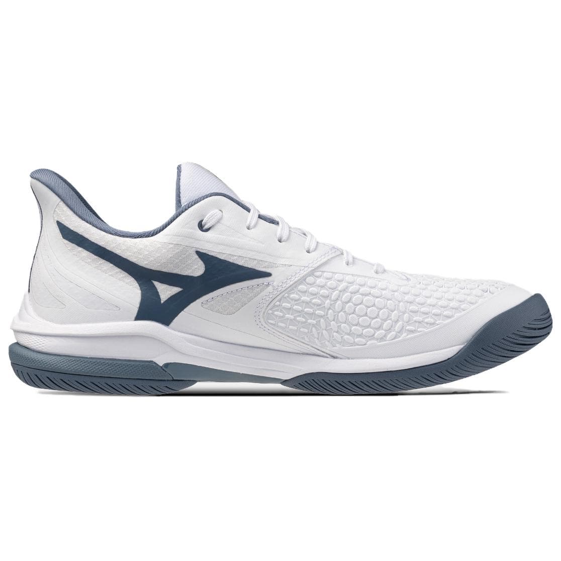 Кроссовки для тенниса Mizuno Wave Exceed Tour 7 Low Топ Теннисные Кроссовки Унисекс Белый Синий - изображение 2