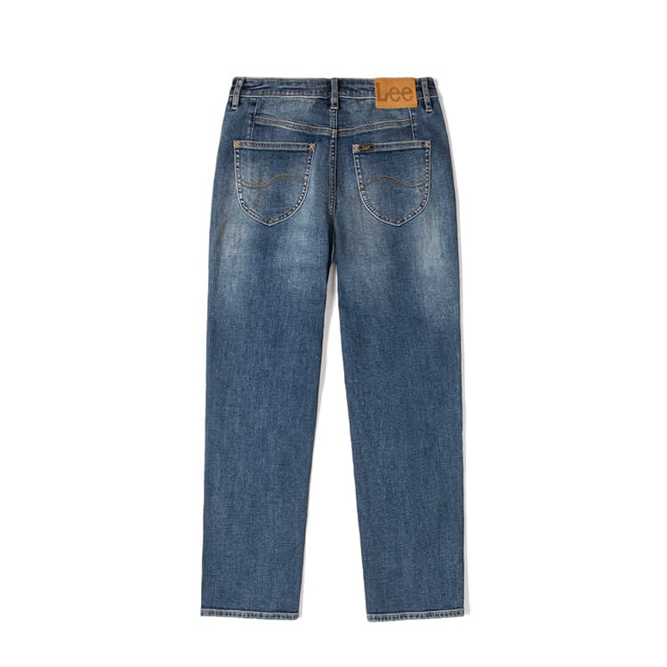 Джинсы Lee Medium Dark Blue Women's Jeans Ли Мид Темно-Синий Женские Джинсы - изображение 2