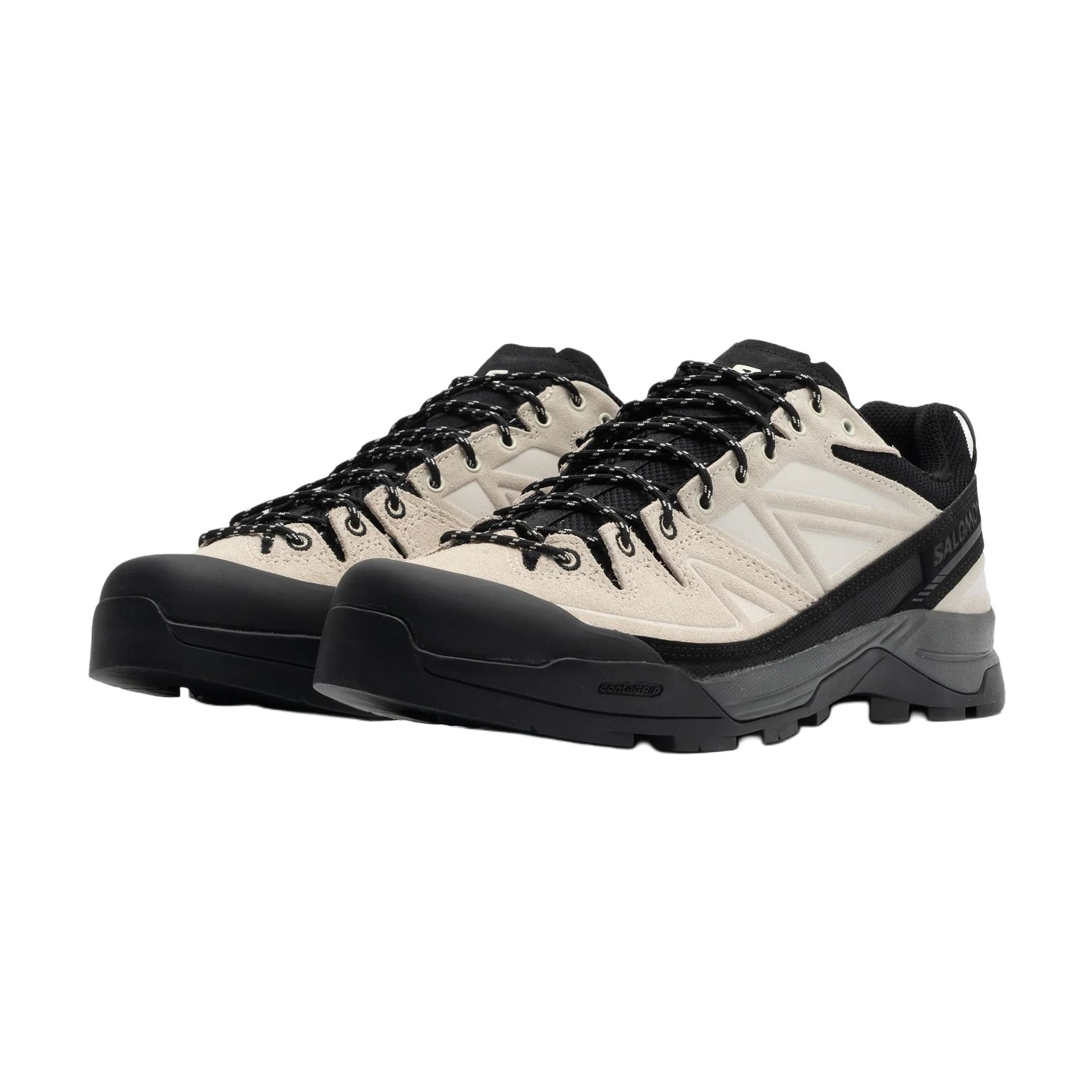 Кроссовки для бега Salomon X Alp Дышащий Low Топ Альпинистское приключение Обувь Унисекс Бежево-черный - изображение 3