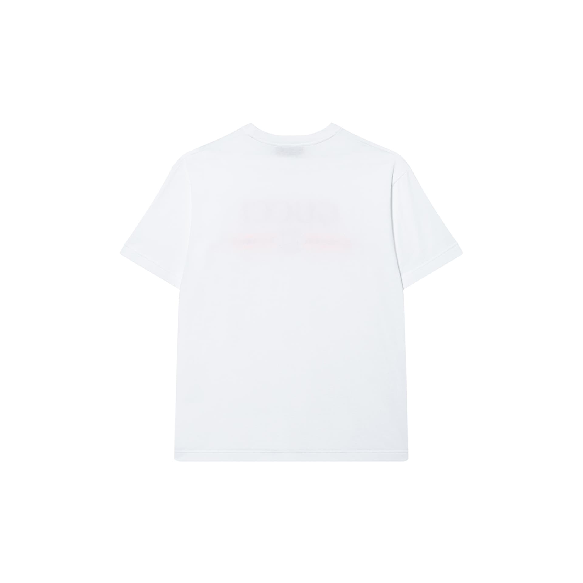 Футболка Gucci Logo Print T-Shirt White - изображение 2