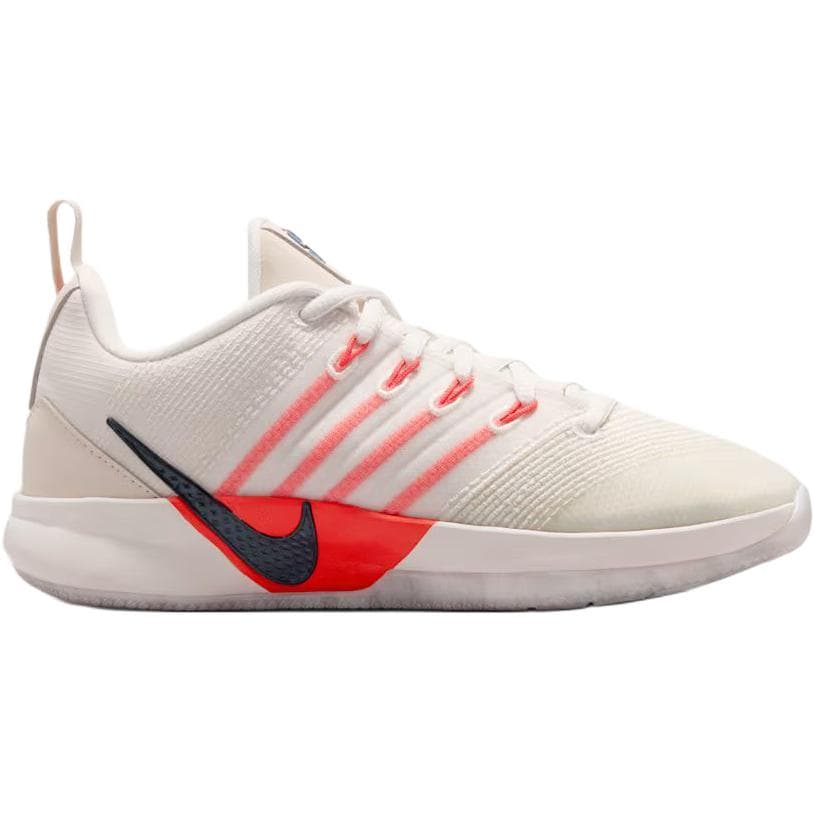 Кроссовки для баскетбола Nike Sabrina 3 противоскользящие низкие детские баскетбольные кроссовки цвет слоновая кость - изображение 2