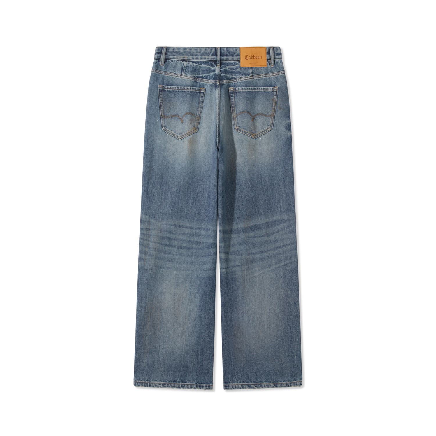 Штаны Cabbeen Sky Blue (Casual Versatile) Men's Jeans - изображение 2