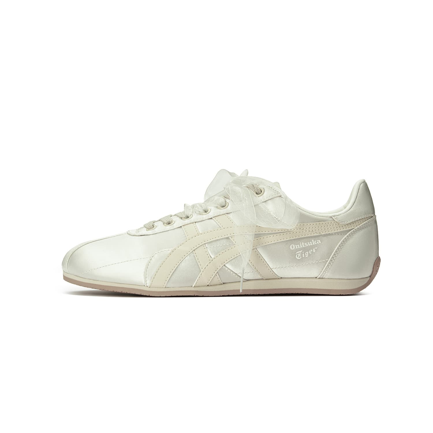 Кроссовки Onitsuka Tiger Runspark Повседневная обувь Низкий топ Бежевый Унисекс - изображение 1