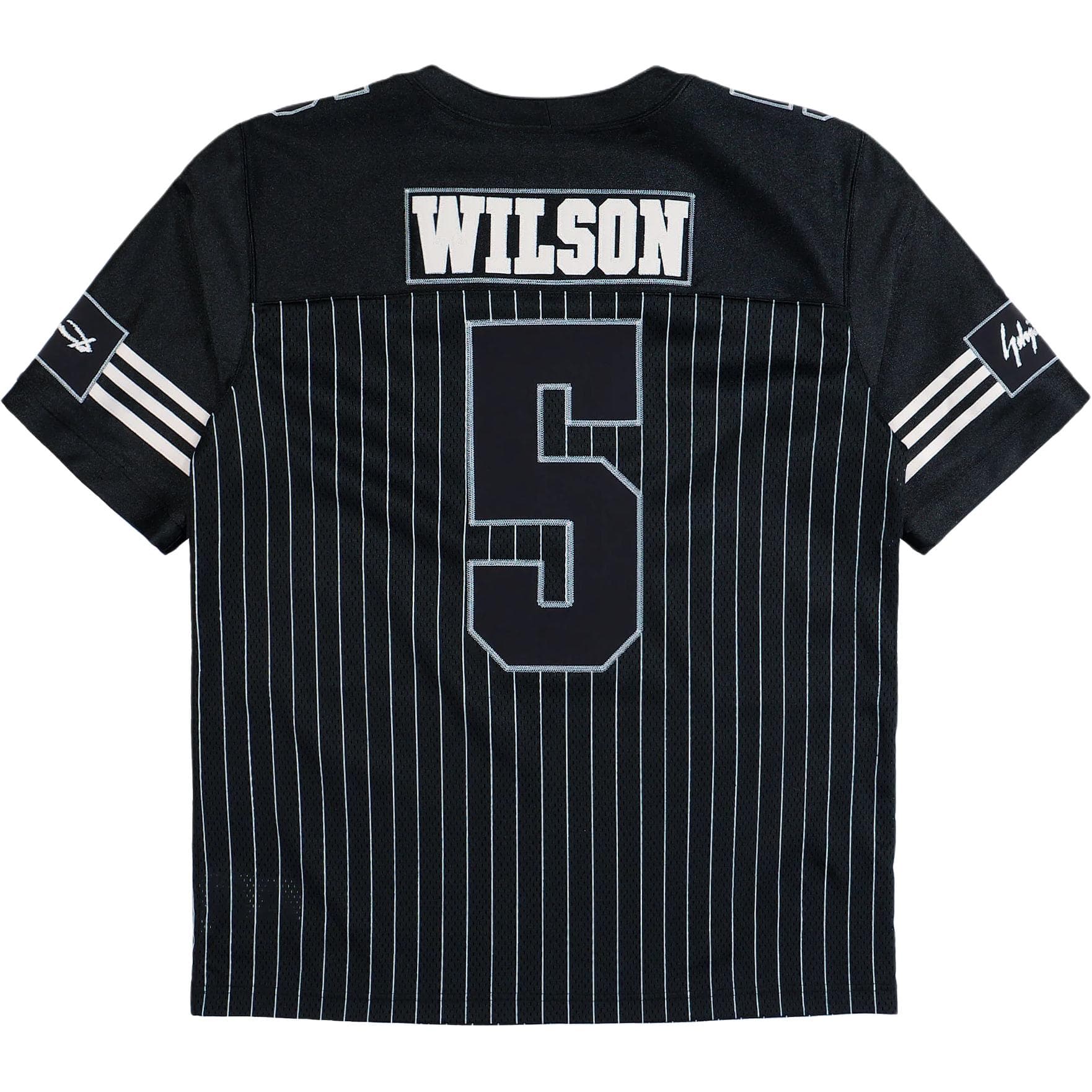 Футболка Y-3 x Y-3 Elite 5 American Football Jersey Полосатый V-образный вырез футболка Унисекс - изображение 2
