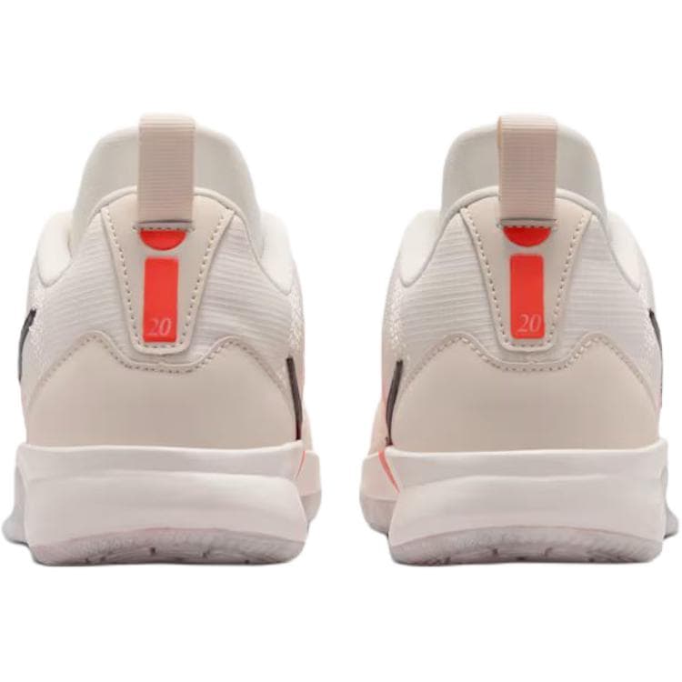 Кроссовки для баскетбола Nike Sabrina 3 противоскользящие низкие детские баскетбольные кроссовки цвет слоновая кость - изображение 4