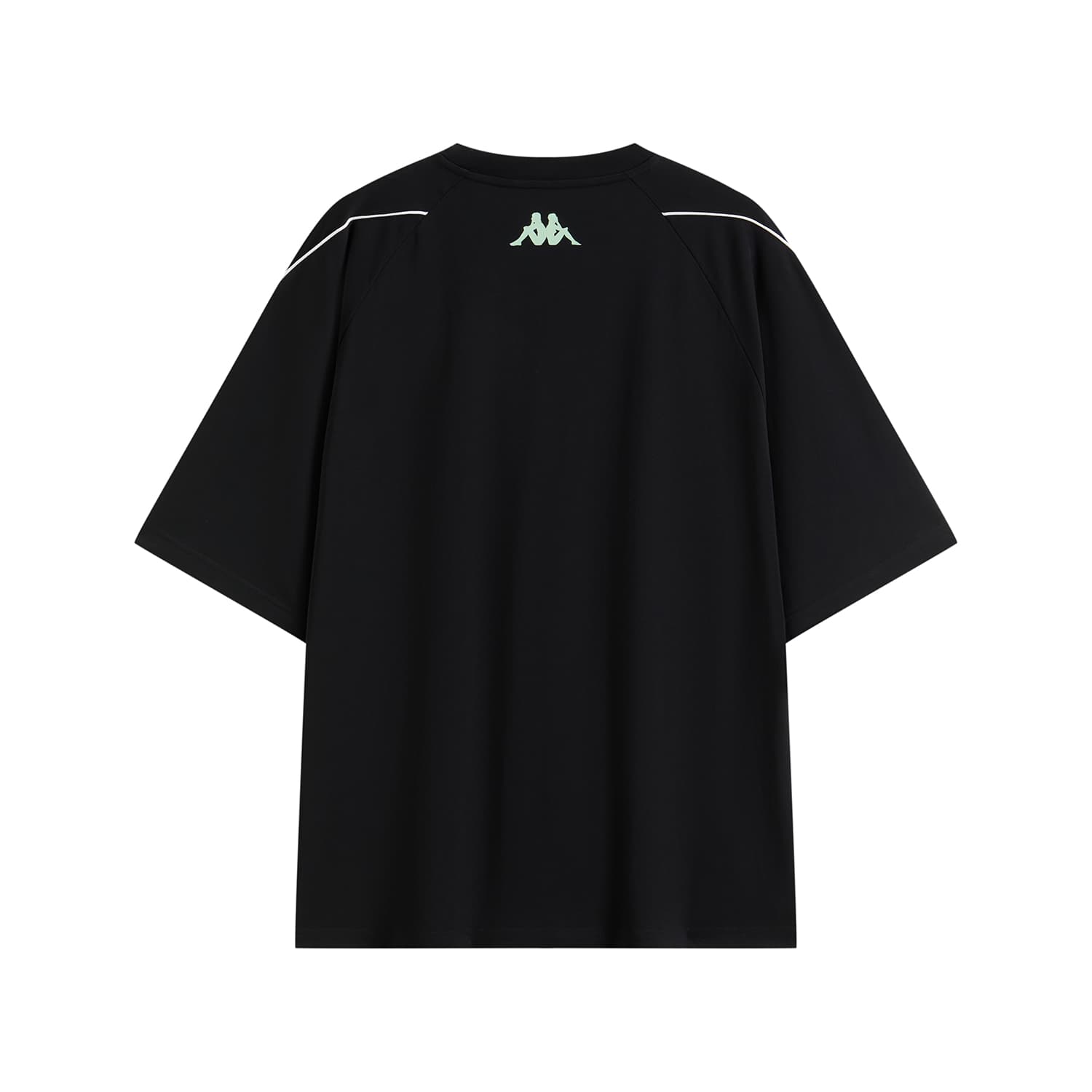 Футболка KAPPA 1916 T Рубашка Унисекс Черная - изображение 2