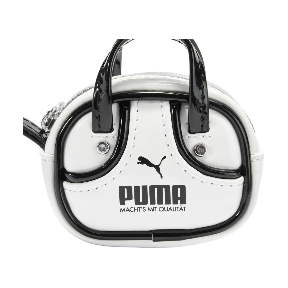 Портмоне PUMA Искусственная кожа Кошелек для монет Мини-версия Унисекс Белый и Черный - изображение 4