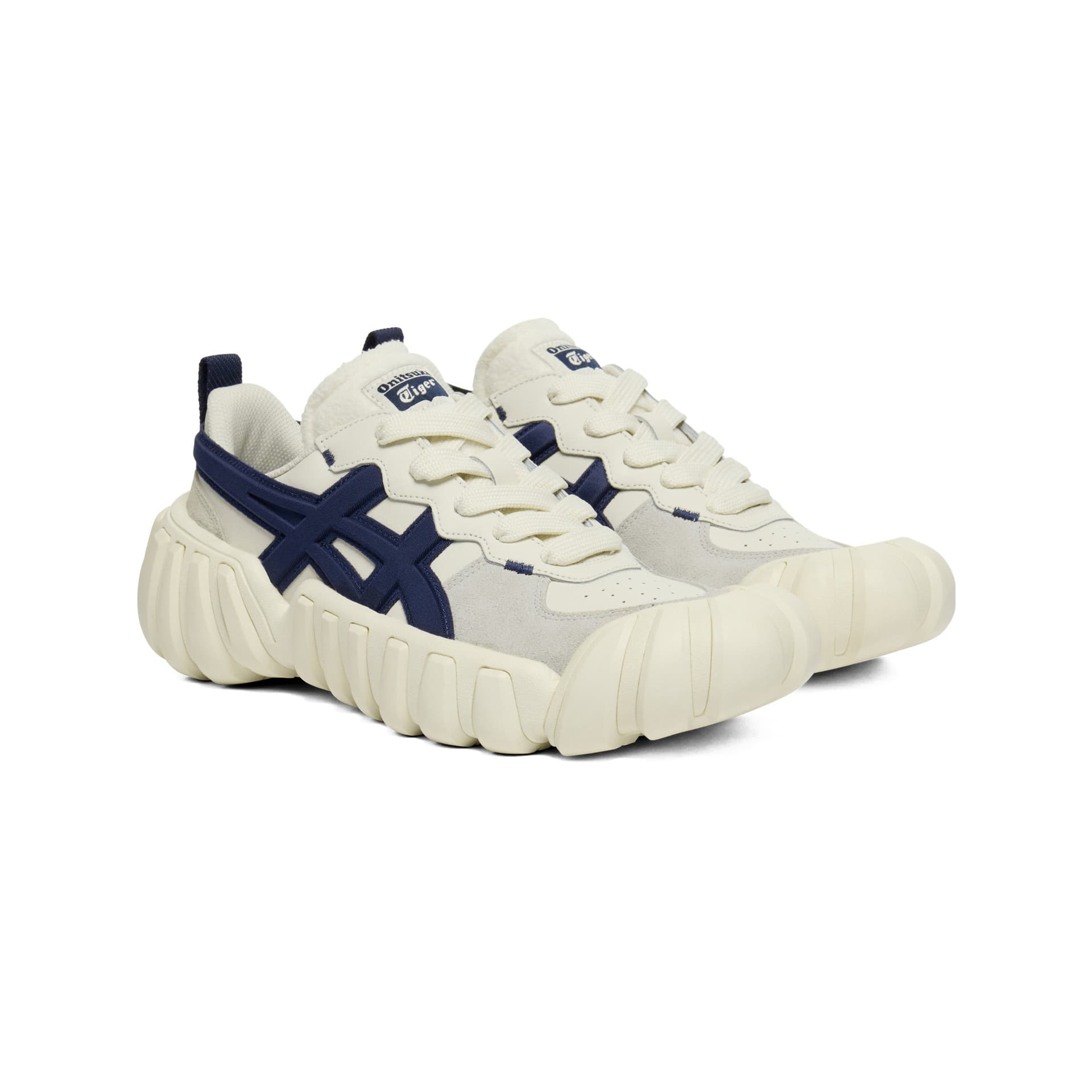 Кроссовки Onitsuka Tiger Dentigre LS Низкий Топ Повседневная Обувь Унисекс - изображение 3
