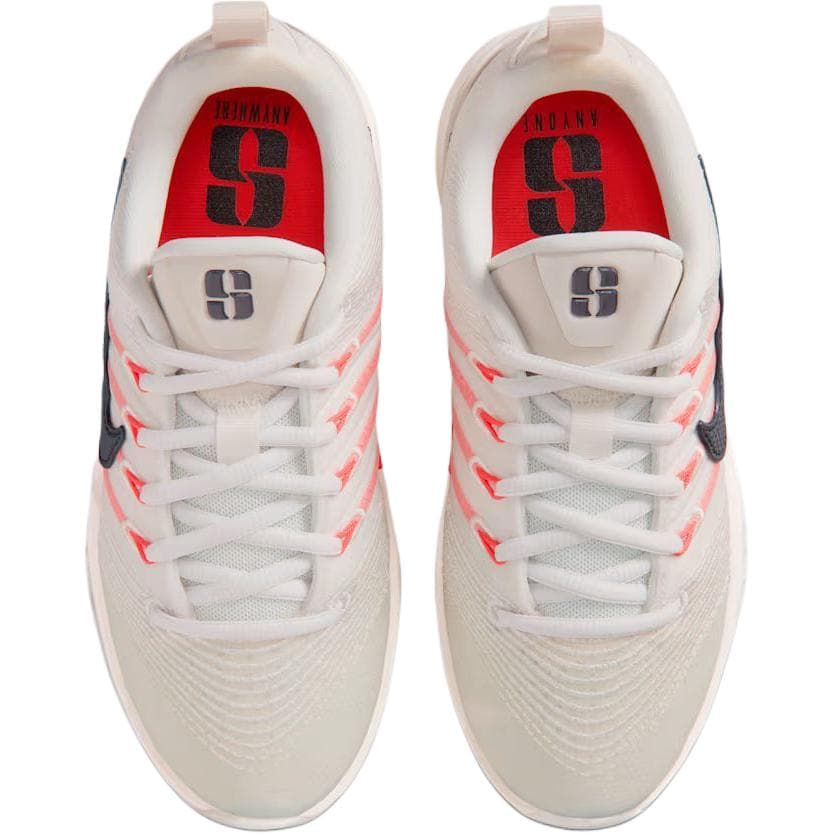Кроссовки для баскетбола Nike Sabrina 3 противоскользящие низкие детские баскетбольные кроссовки цвет слоновая кость - изображение 3