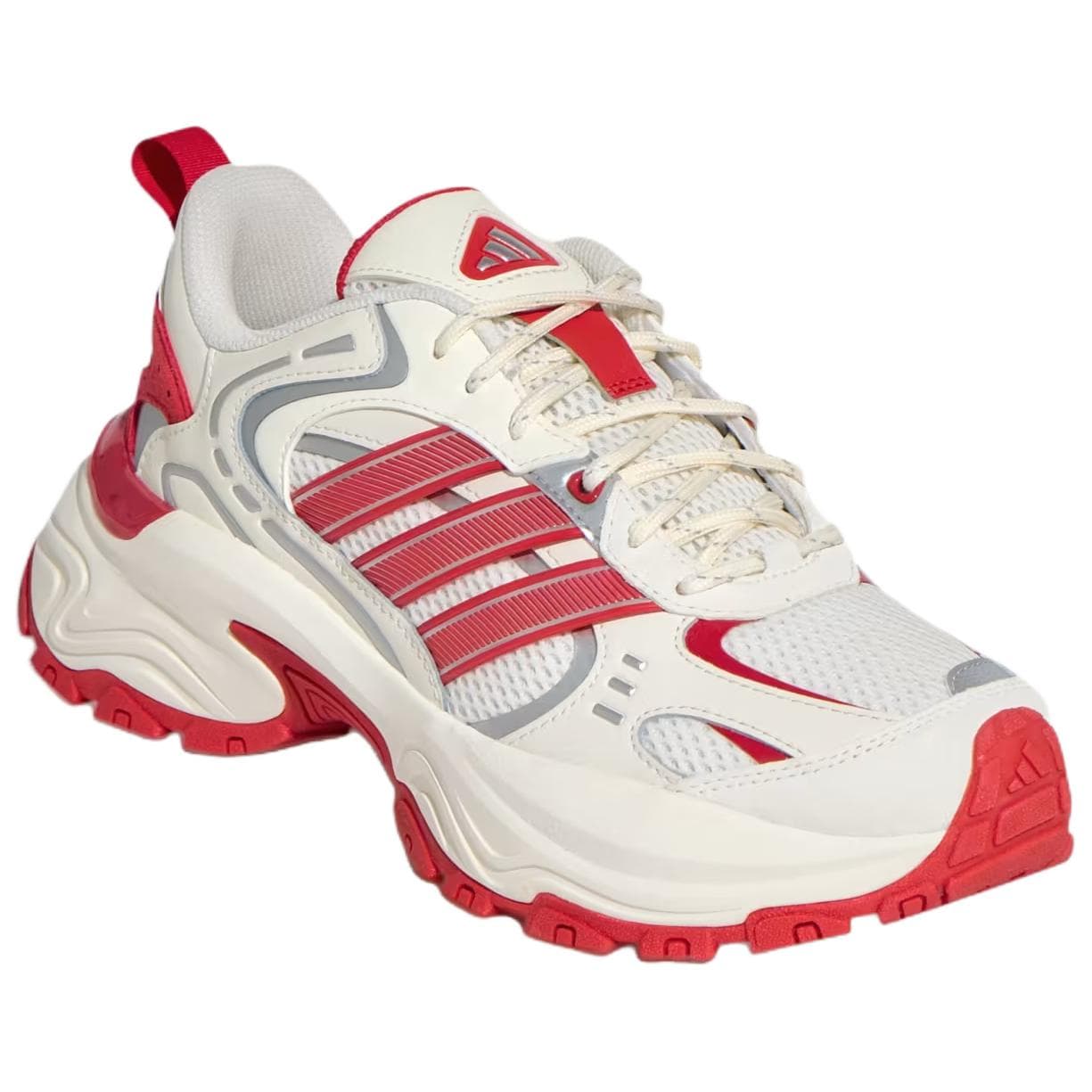 Кроссовки для бега Adidas SHADOW FEVER Текстиль Кожа Беговые кроссовки Женские Бежево-красный - изображение 2