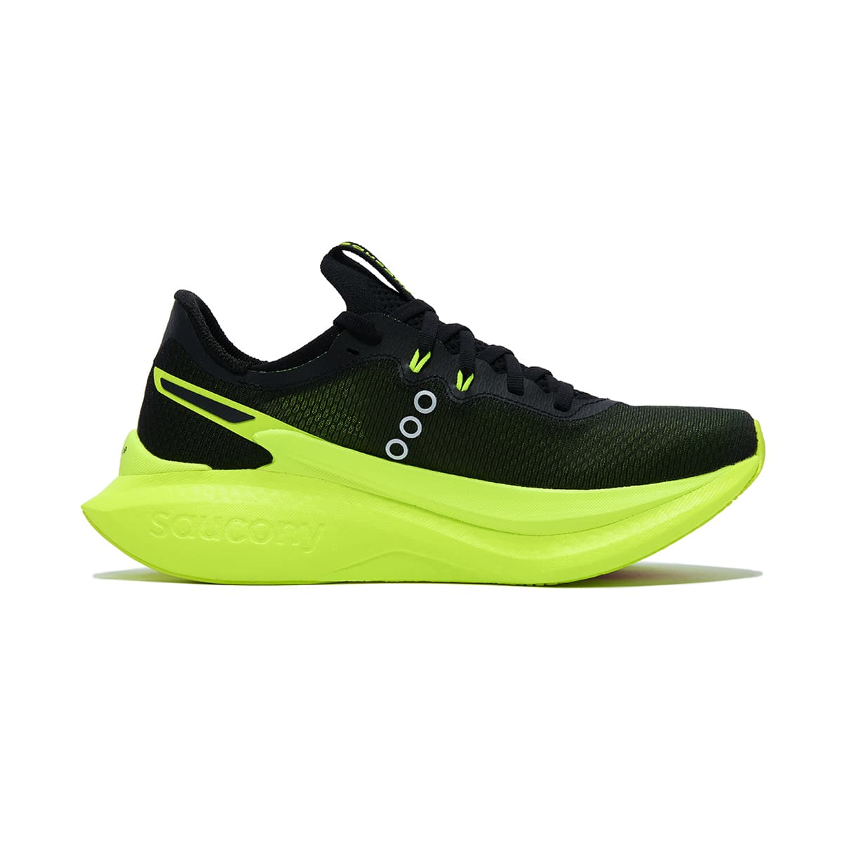 Кроссовки для бега Saucony Endorphin Pro 5 Дышащий Марафон Бег на длинные дистанции Гонки Беговые кроссовки Унисекс Черно-зеленый - изображение 2