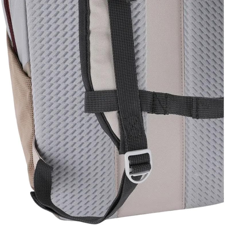 DECATHLON NH100 20L Сумки для путешествий с молнией полиэстер лунный бежевый и светло-дымчатый серый унисекс - изображение 5