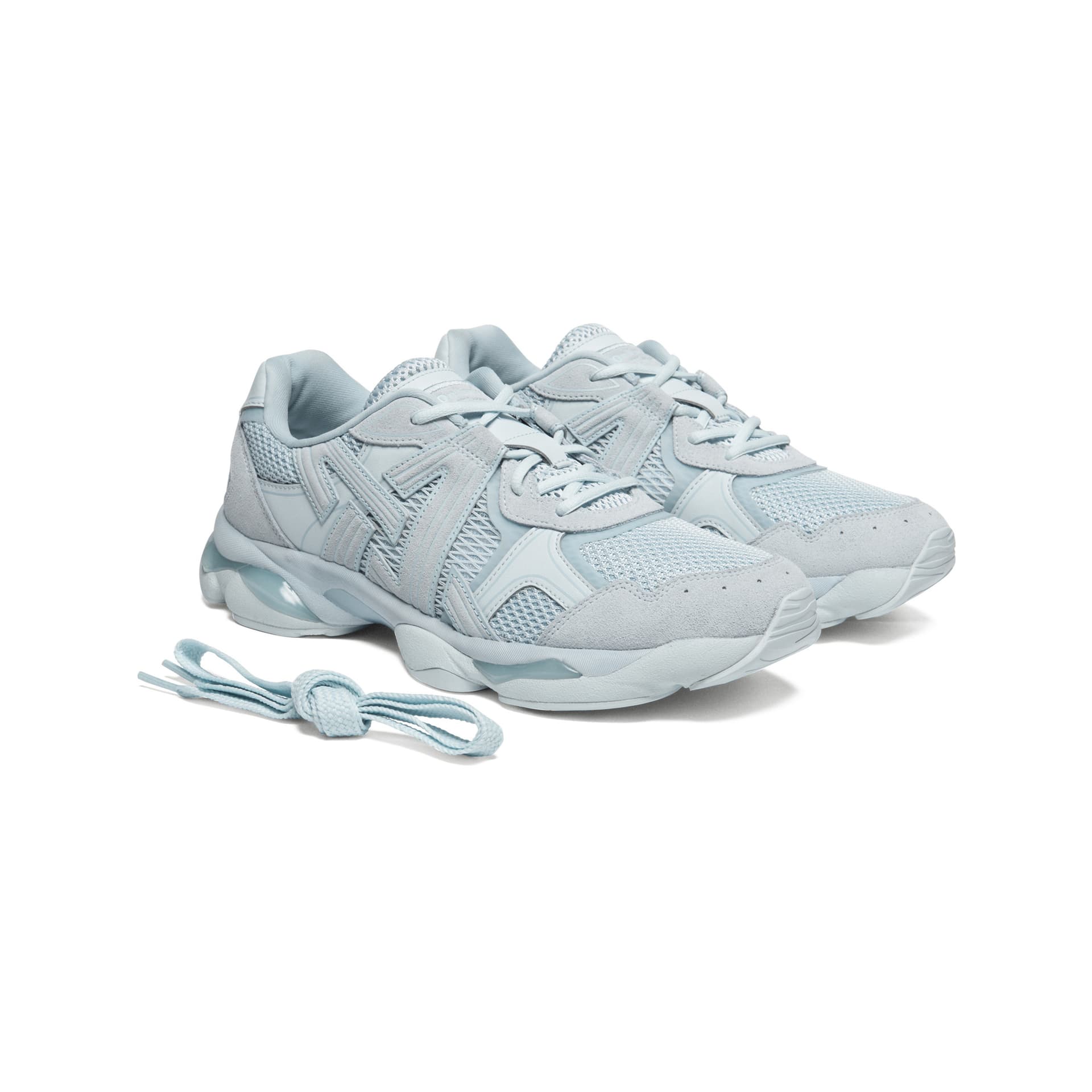 Кроссовки Onitsuka Tiger TIGRUN Текстиль Синтетическая кожа Низкий топ Повседневная обувь Унисекс Светло-синий - изображение 3