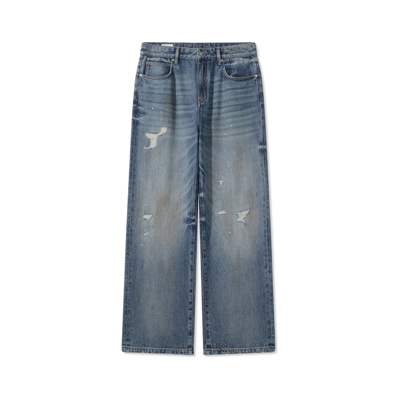 Штаны Cabbeen Sky Blue (Casual Versatile) Men's Jeans - изображение 1