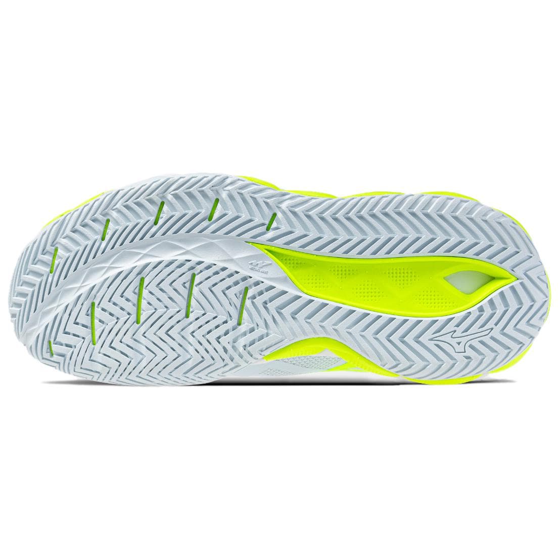 Кроссовки для тенниса Mizuno WAVE ENFORCE TOUR 2 Megalodon Амортизация Износостойкие Низкие Теннисные Кроссовки Женские Аква-Синий Желтый - изображение 2