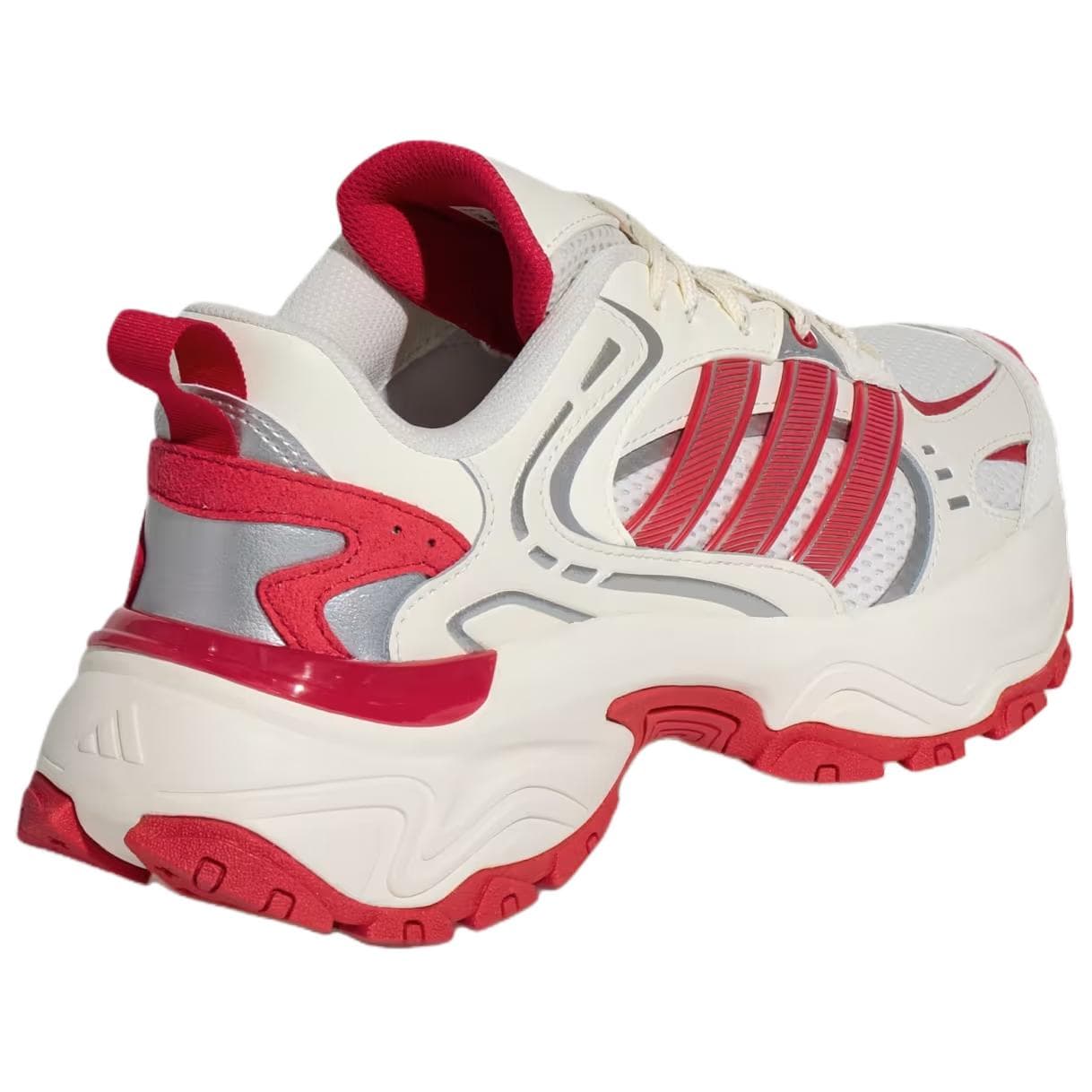 Кроссовки для бега Adidas SHADOW FEVER Текстиль Кожа Беговые кроссовки Женские Бежево-красный - изображение 3