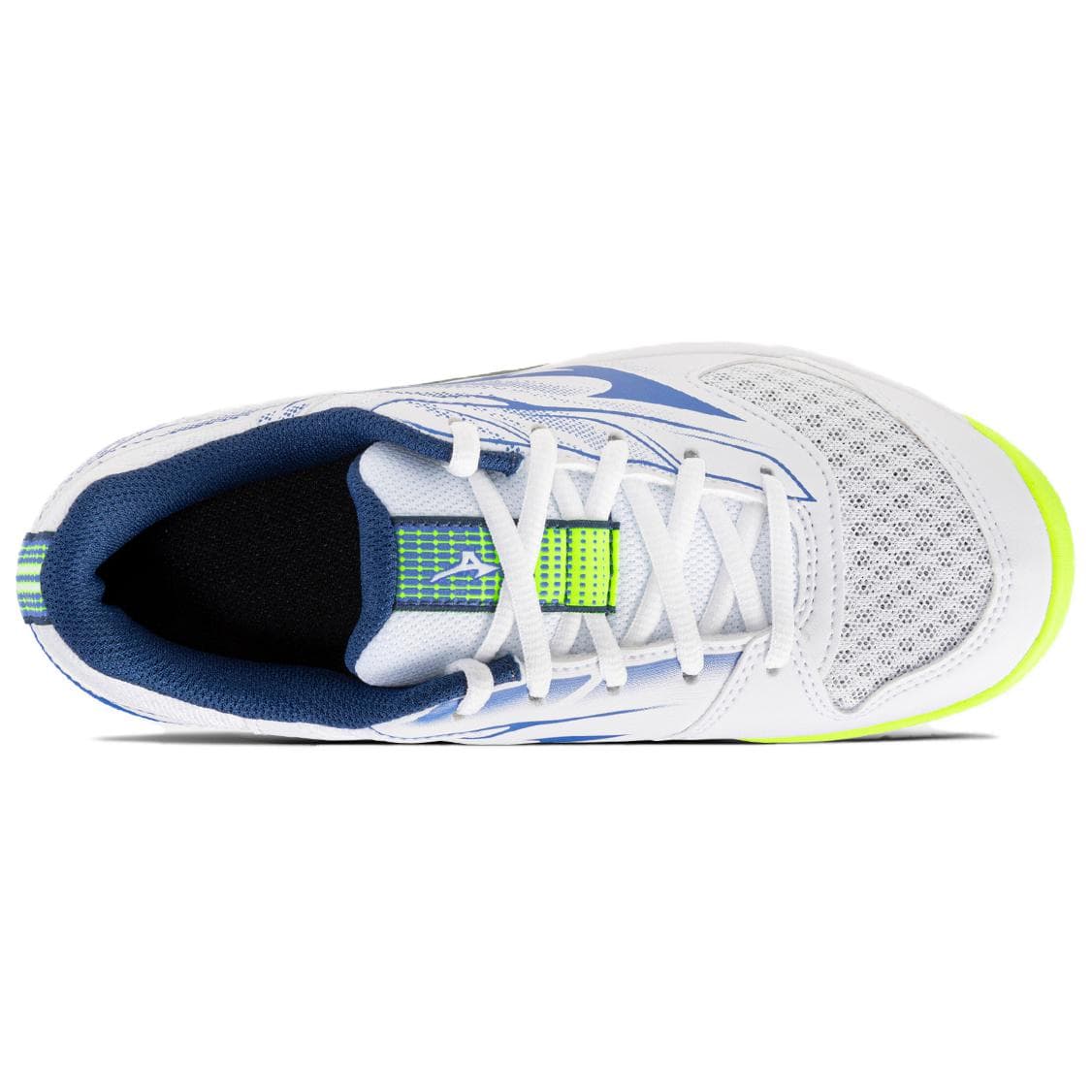 Кроссовки для тенниса Mizuno BREAK SHOT 5 Jr.AC Низкие теннисные кроссовки унисекс белые синие - изображение 4