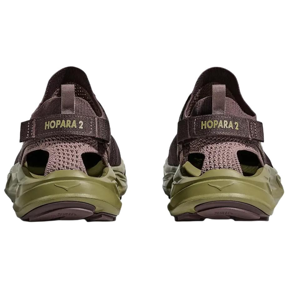 Сандалии HOKA ONE ONE HOPARA 2 Водонепроницаемый Быстросохнущий Обувь для водного туризма Мужской Пурпурно-зеленый - изображение 4
