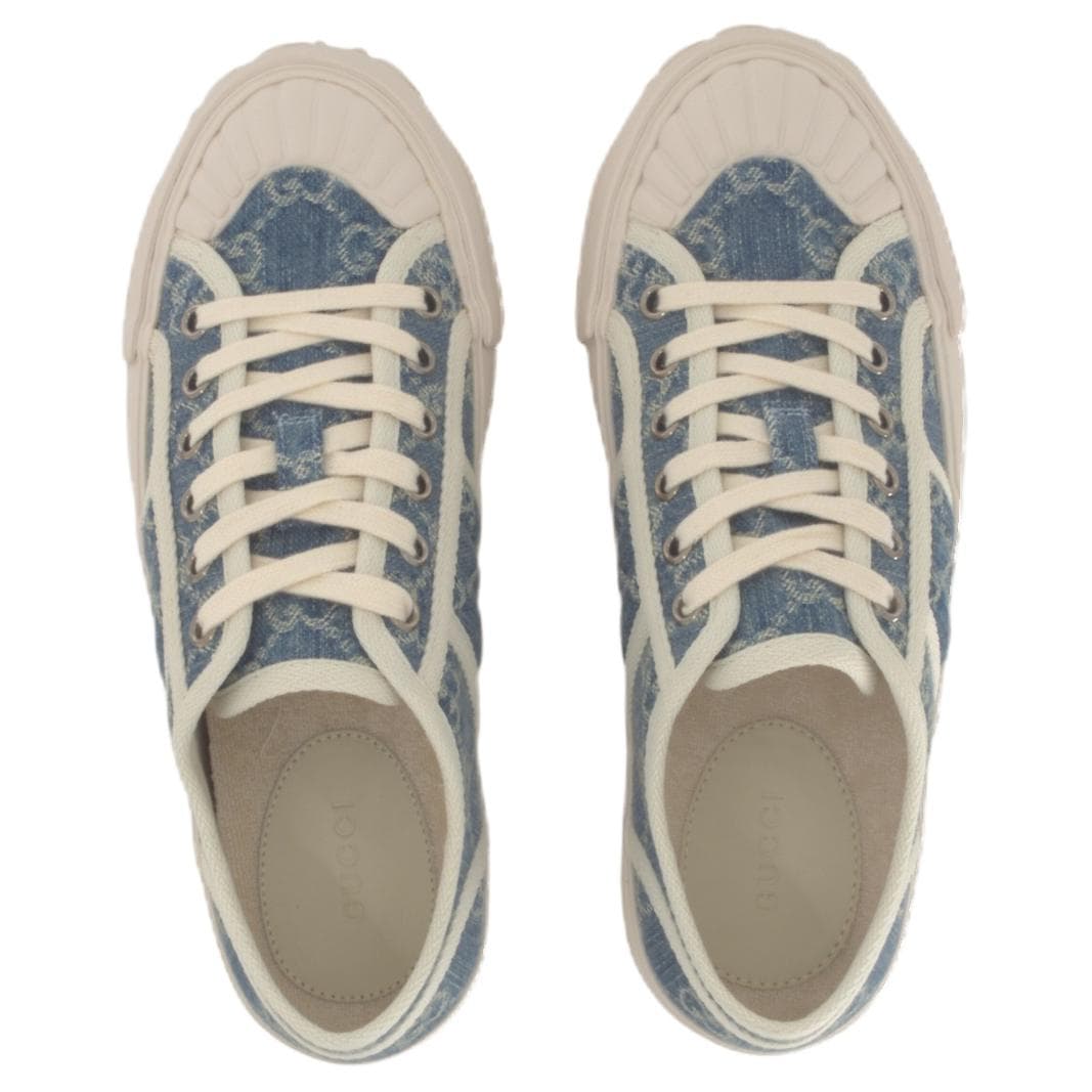 Кеды Gucci Canvas Low-Top Sneakers - изображение 4
