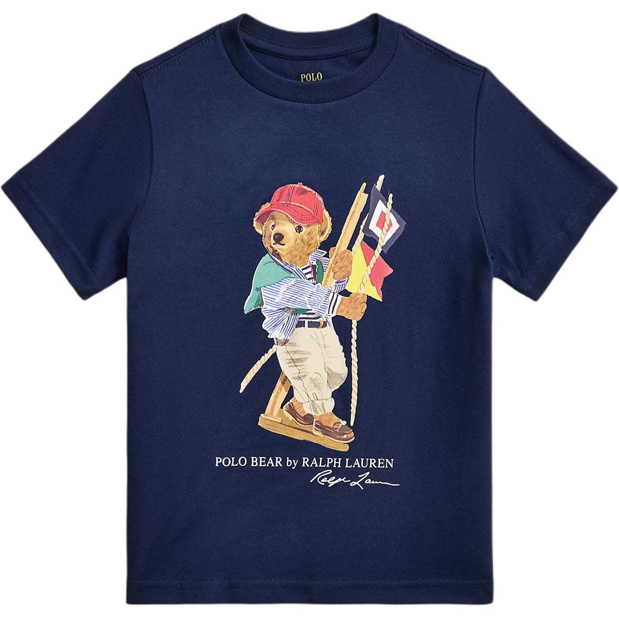 Футболка Polo Ralph Lauren Polo Bear T Рубашка SS26 Стандартный размер Детский - изображение 1