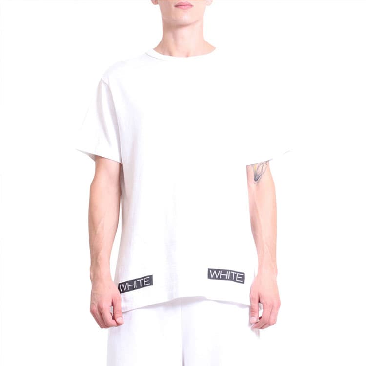 Футболка OFF-WHITE SS21 Striped Logo T-Shirt - изображение 3