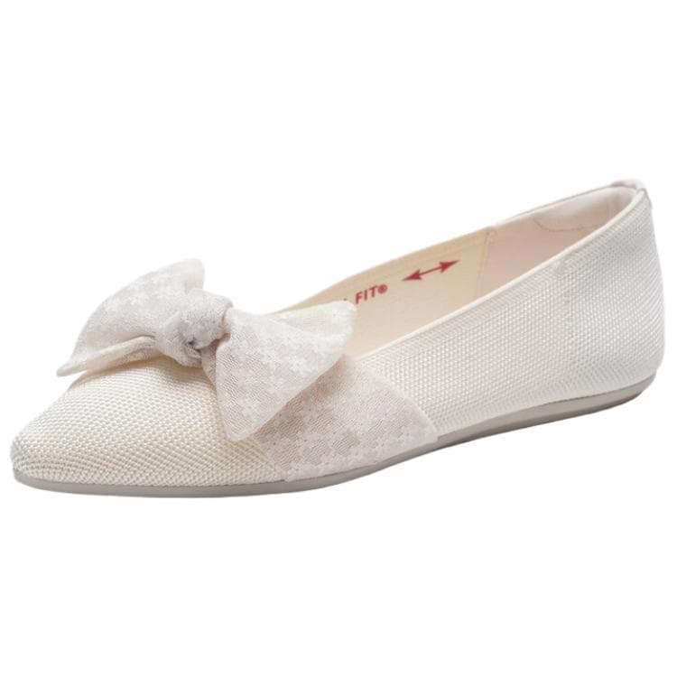Тапочки Skechers Air cooled memory foam Женские повседневные туфли Женские Экрю - изображение 2