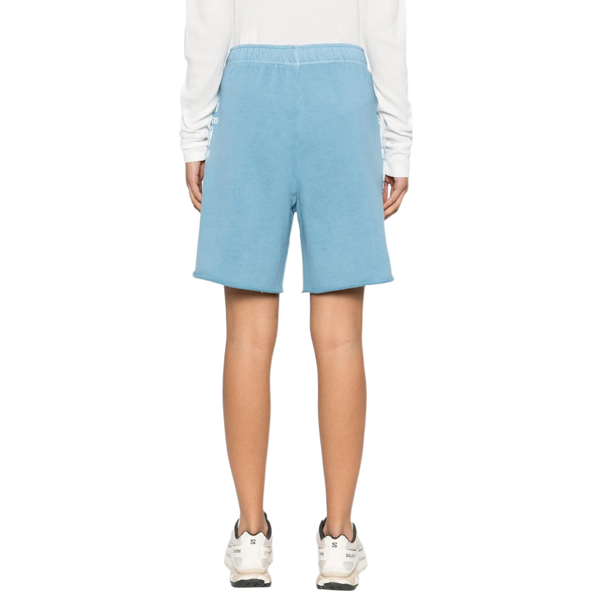Шорты PINKO SS25 Повседневные шорты женские Морская вода (Aqua Maris) синий - изображение 4