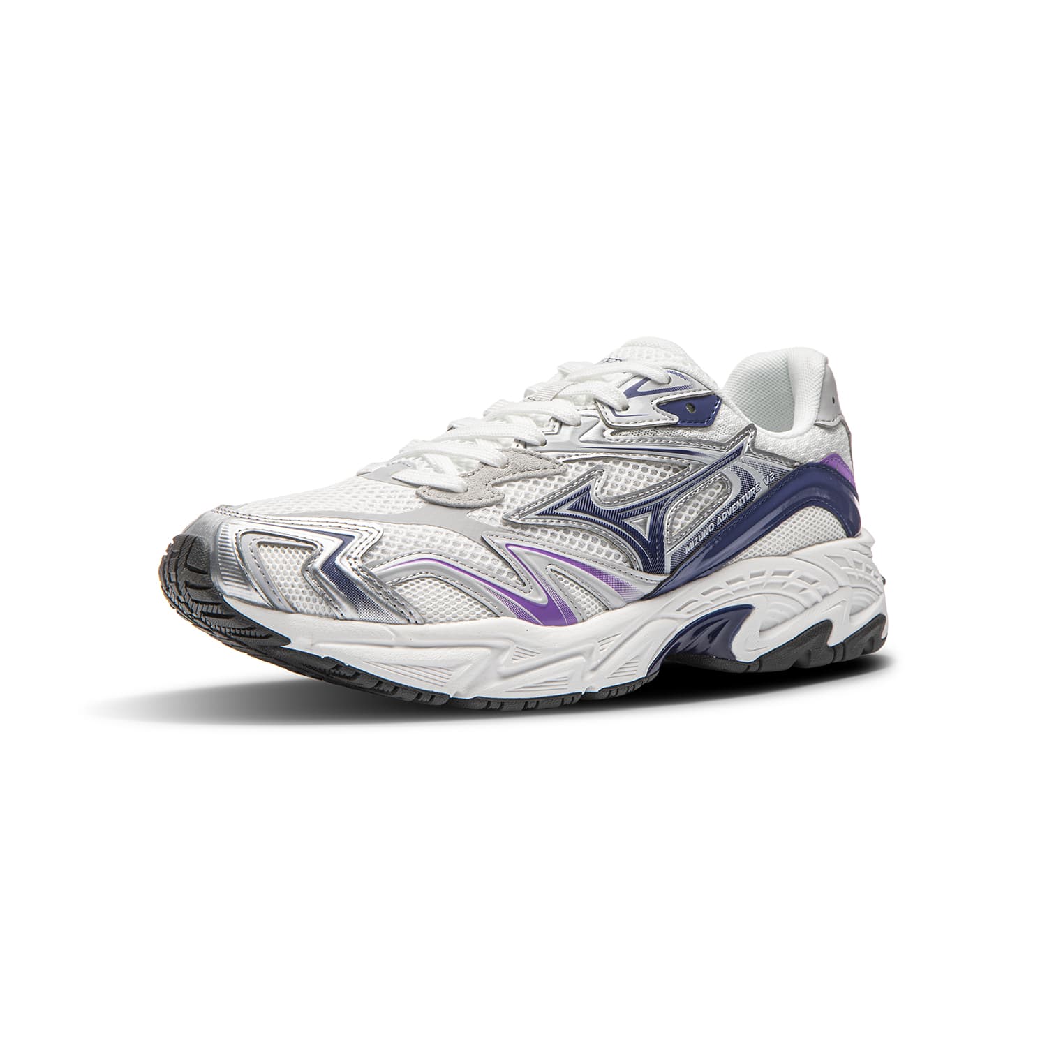 Кроссовки Mizuno Низкие кроссовки с толстой подошвой Унисекс Белые - изображение 2