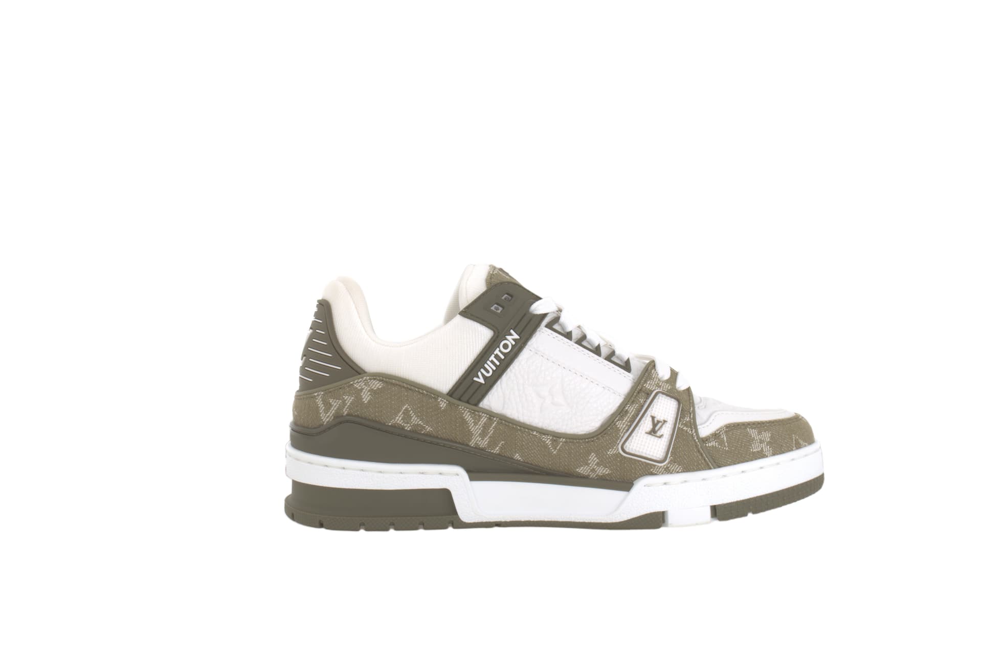 Кроссовки LOUIS VUITTON Trainer Green - изображение 2