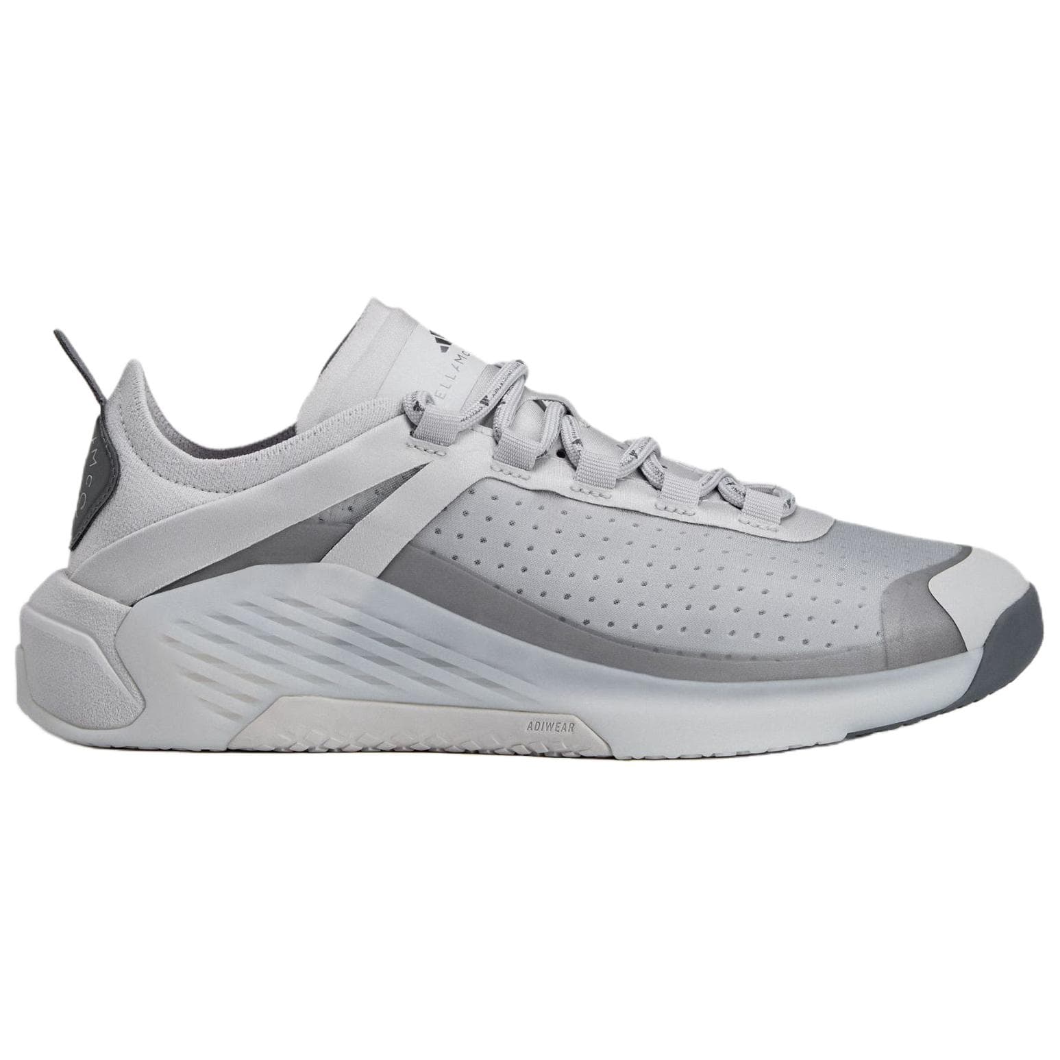 Кроссовки для спортзала Stella McCartney x Adidas DROPSET 4 Тренировочные кроссовки Женские Серые - изображение 2