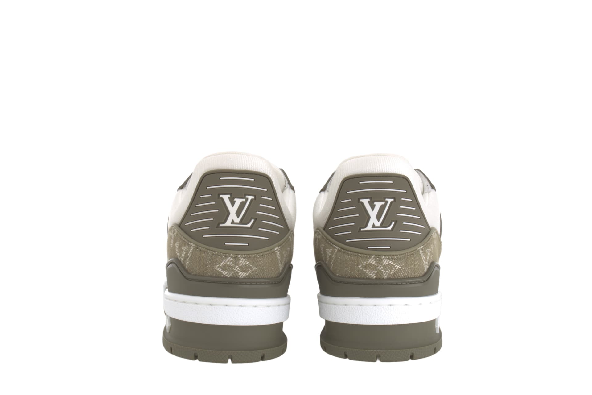 Кроссовки LOUIS VUITTON Trainer Green - изображение 5