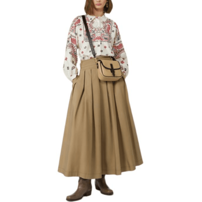 Юбка WEEKEND MaxMara Повседневная длинная юбка женская - изображение 3